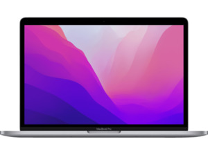 APPLE MacBook Pro CTO (M2,2022), Notebook mit 13,3 Zoll Display, Apple M-Series Prozessor, 24 GB RAM, 1 TB SSD, M2 GPU (10 Core), Space Grau