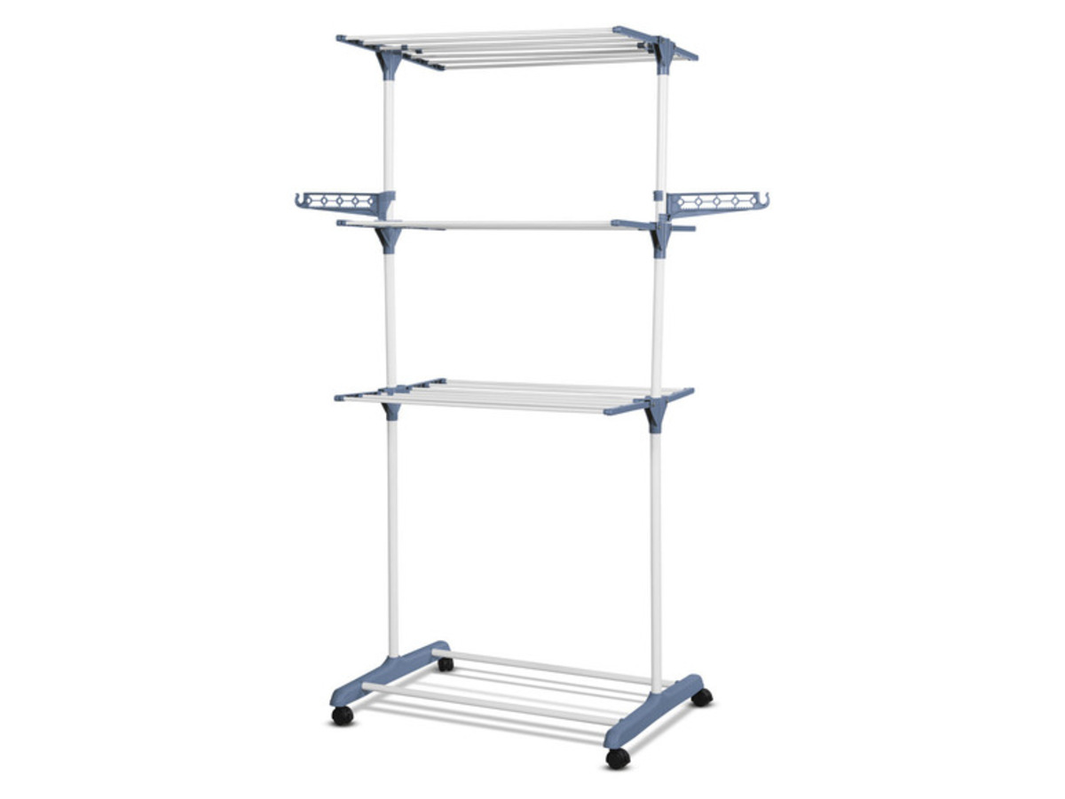 Bild 1 von AquaPur Turmwäscheständer, mit Kleinteilehalter