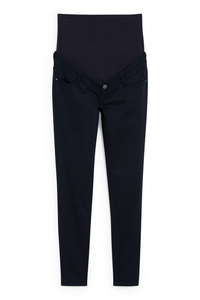 C&A Umstandsjeans-Skinny Jeans-mit Bio-Baumwolle-LYCRA®, Blau, Größe: 44