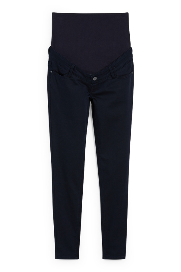 Bild 1 von C&A Umstandsjeans-Skinny Jeans-mit Bio-Baumwolle-LYCRA®, Blau, Größe: 44