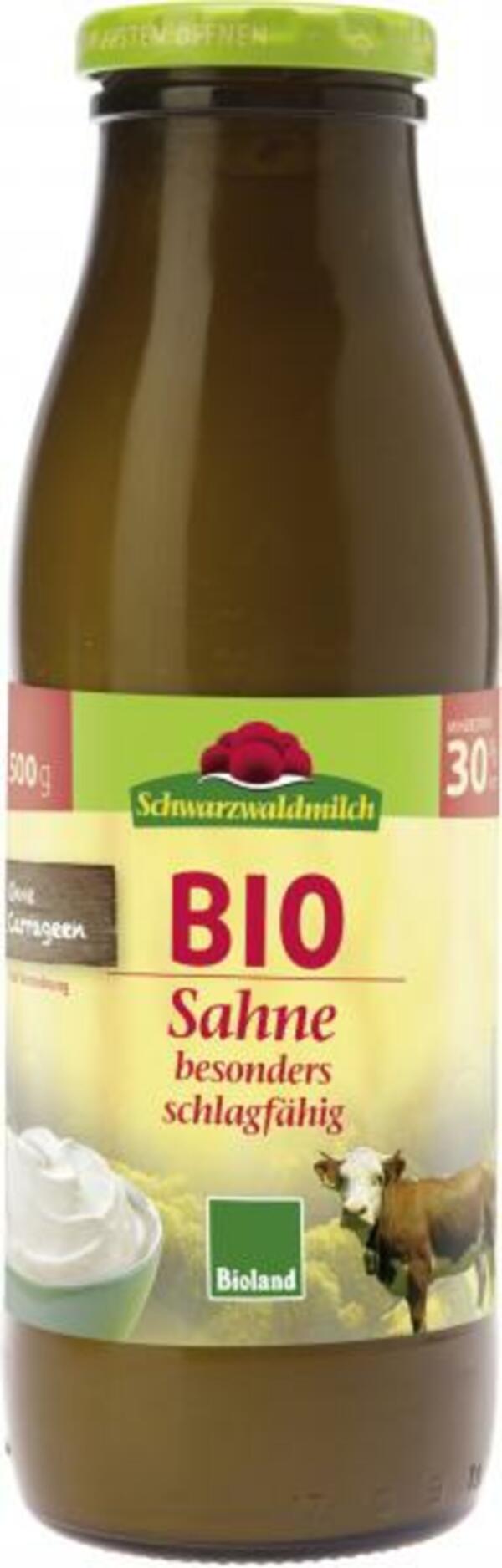 Bild 1 von Schwarzwaldmilch Bio Sahne 30%