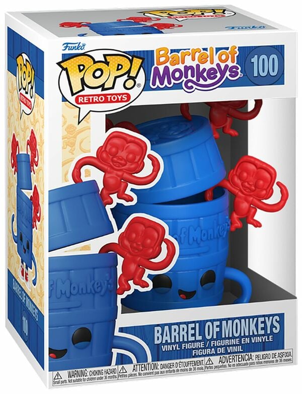 Bild 1 von Funko Pop! Barrel of Monkeys Vinyl Figur 100 Funko Pop! multicolor