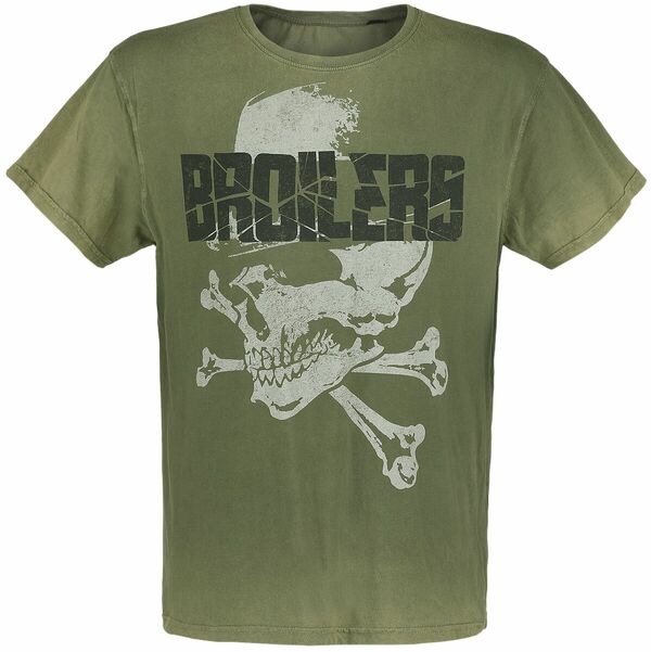 Bild 1 von Broilers Skull Shade Up T-Shirt grün