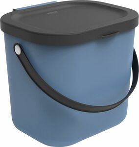 Rotho Mülltrennungssystem Albula 6 L Recyclingbehälter, 23,5 x 20 x 20,8 cm