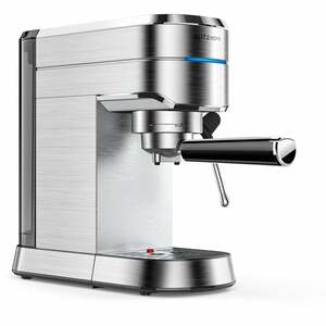 Espresso Maschine Kaffeemaschine Cappuccinomaschine Milchaufschäumer - Blitzhome