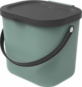 Rotho Mülltrennungssystem Albula 6 L Recyclingbehälter, 23,5 x 20 x 20,8 cm