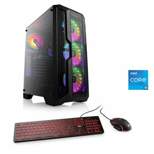 CSL Speed V25410 Gaming-PC (Intel® Core i5 Core™ i5-12400F, GeForce RTX 3050, 16 GB RAM, 1000 GB SSD, Luftkühlung)