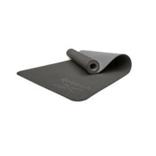 Bild 1 von Reebok Yogamatte, 6mm, doppelseitig, Schwarz/Grau