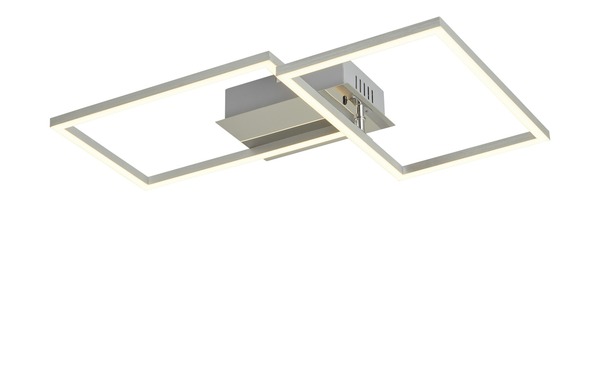 Bild 1 von LED-Deckenleuchte, 2-flammig chrom mit Fernbedienung