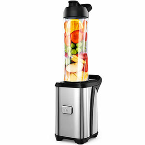 Mini 350W Obst- und Gemüseentsafter für Einzelportionen Persönlicher Smoothie-Mixer Abnehmbare Küchenmaschine Gemüse-Frucht-Mixer mit 2 BPA-freien