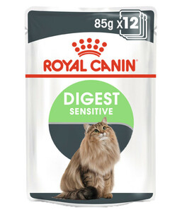 ROYAL CANIN® Nassfutter für Katzen Digest Sensitive, 12 x 85 g