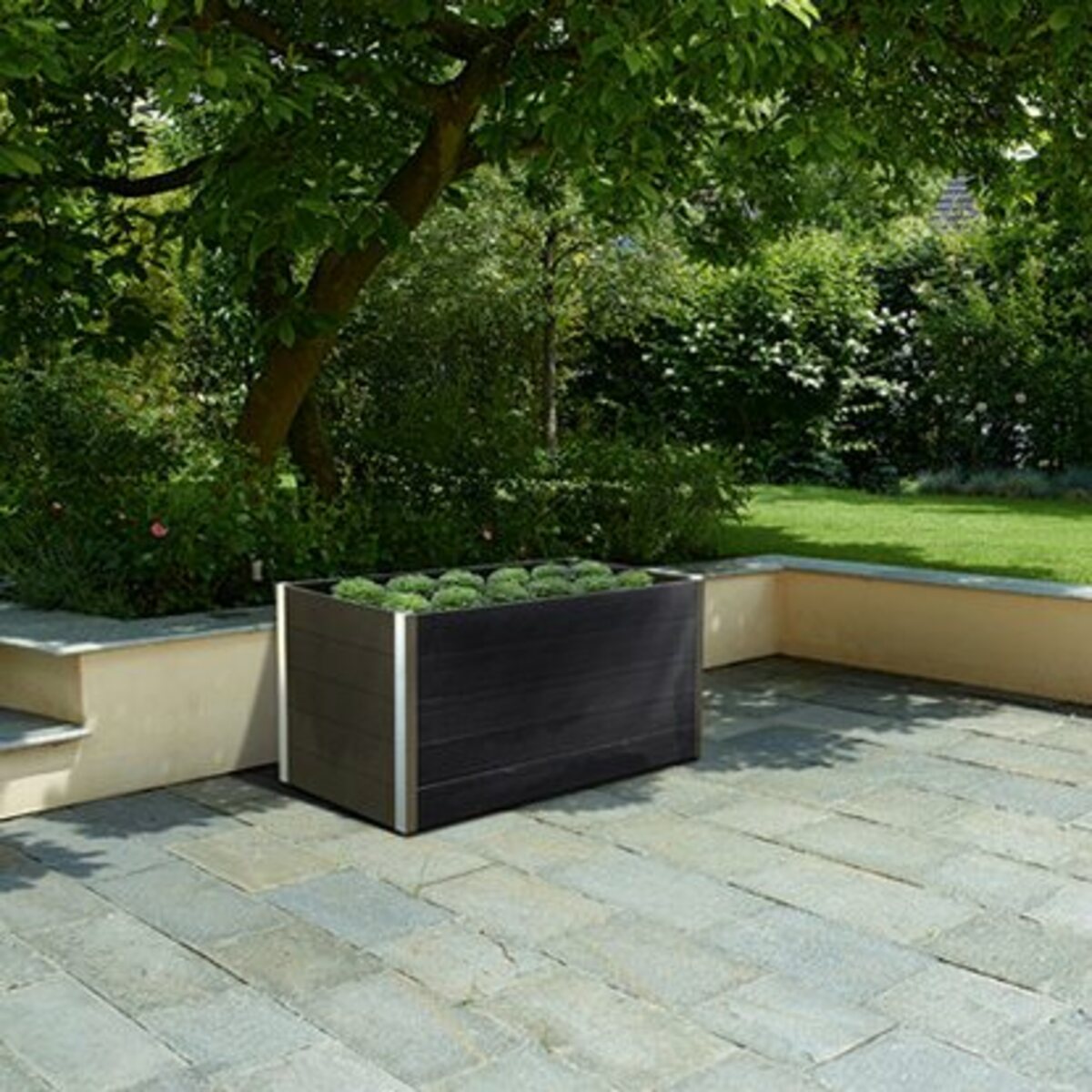 Bild 3 von WPC Hochbeet Grau 75 cm x 150 cm 70 cm