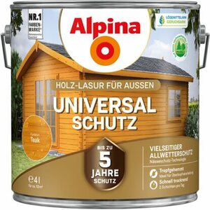 Alpina Universal-Schutz Teak 4 Liter
