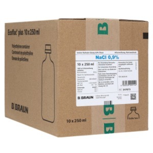 Isotone Kochsalz-lösung 0,9% Braun Ecofl 2500 ml