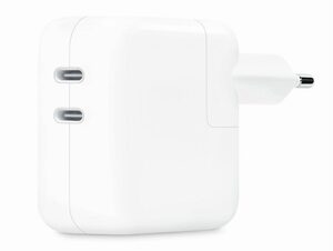 Apple 35W USB-C Power Adapter, für MacBook Air M2, oder iPhone/iPad, weiß