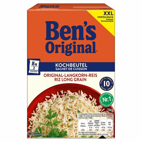 Bild 1 von BEN’S ORIGINAL™ Kochbeutel Original-Langkorn-Reis 1 kg