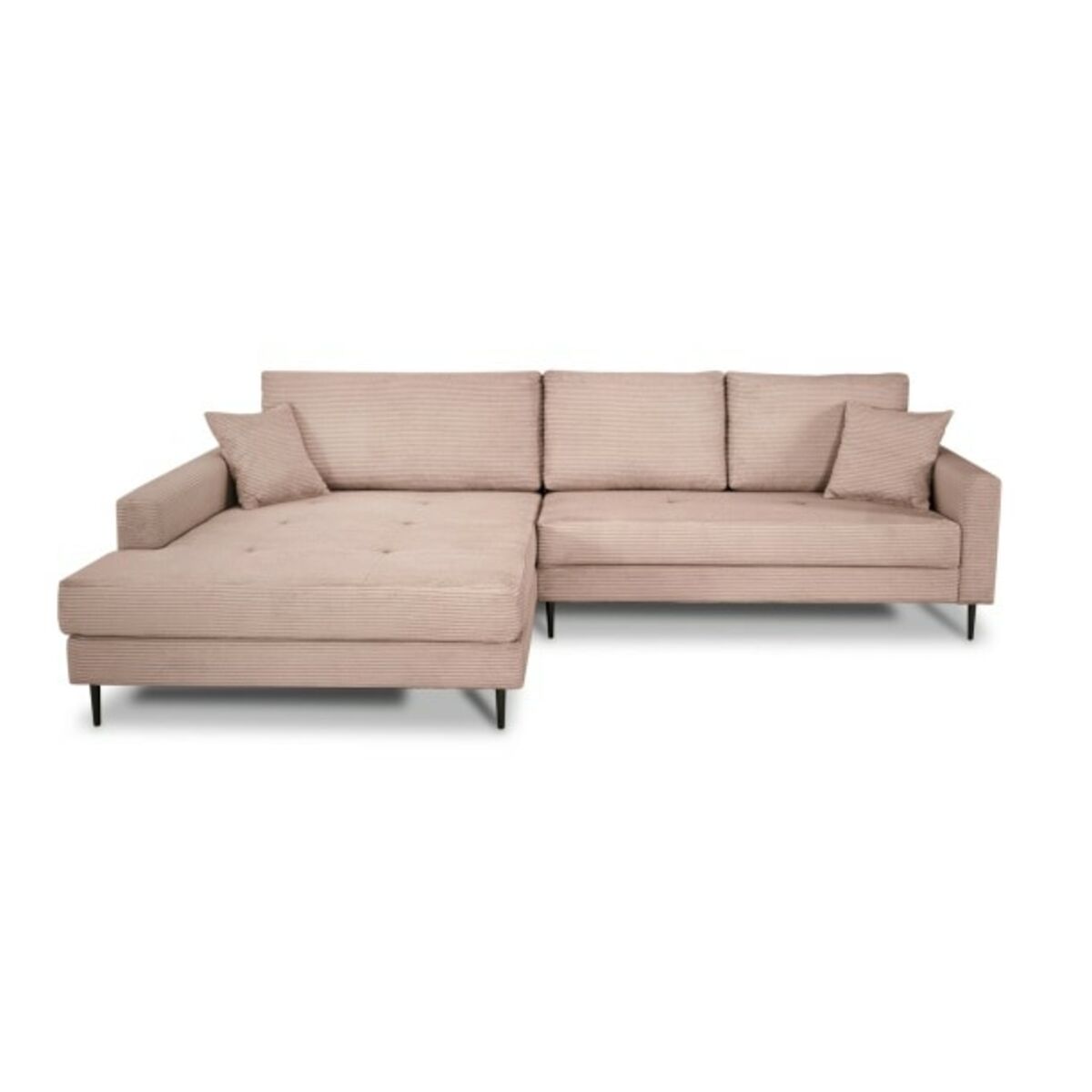 Bild 1 von Ecksofa Summer Cord Mink 276x85x173 cm