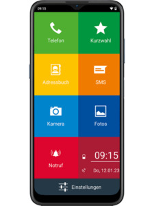 Nokia G21 EinfachFon Senioren Blue mit green LTE 10   4 GB