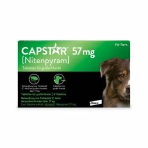 Capstar Tabletten Hunde bis 57 kg 6  St