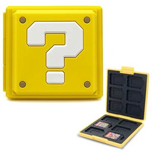 Spiele Card Case für Nintendo Switch, Tragbar und Dünn, Schutzhülle Aufbewahrungsbox Spiele Cards Tasche,mit 12 Micro SD SDXC SDHC + 12 SD SDXC SDHC