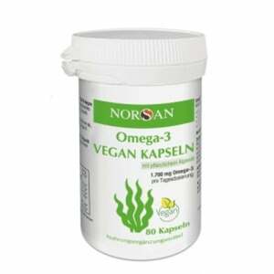 Norsan Omega-3 Vegan Kapseln 80  St