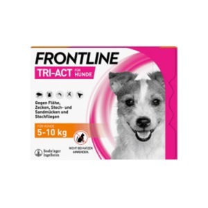 FRONTLINE TRI-ACT - Hund S 5-10 kg 6  St