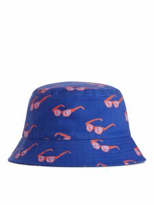 Arket Bucket Hat Blue/sunglasses, Hut in Größe 86/110