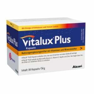 Vitalux Plus Lutein u. Omega-3 Kapseln 84  St