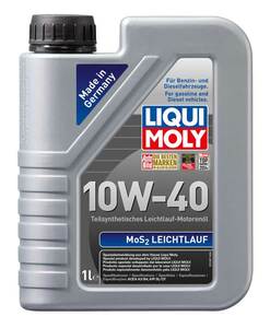 Liqui Moly Mos2 Leichtlauf 10W-40 Motoröl, 1 Liter