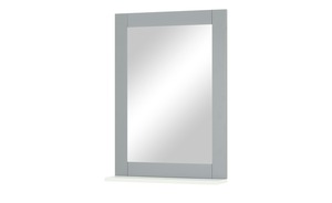 Primo Spiegel mit Ablage grau Maße (cm): B: 50 H: 70 T: 12 Schränke
