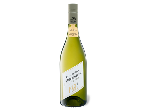 Bild 1 von Pfaffl Selection Grüner Veltliner Weinviertel DAC trocken, Weißwein 2022