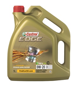 Castrol Edge 0W-20 C5 Motoröl, 5 L