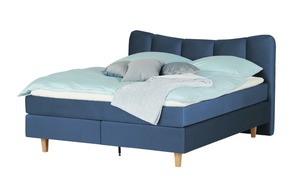 SKAGEN BEDS Boxspringbett  Dalur blau Maße (cm): B: 140 H: 110 Betten