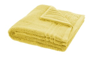 LAVIDA Handtuch  Soft Cotton gelb reine Micro-Baumwolle, Baumwolle Maße (cm): B: 50 Heimtextilien
