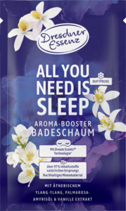 Dresdner Essenz Aroma-Booster Badeschaum All you need is sleep