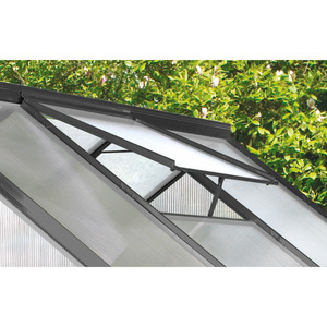 Vitavia Dachfenster für Gewächshaus 'Calypso' Aluminium anthrazit 73,6 x 57,3 cm