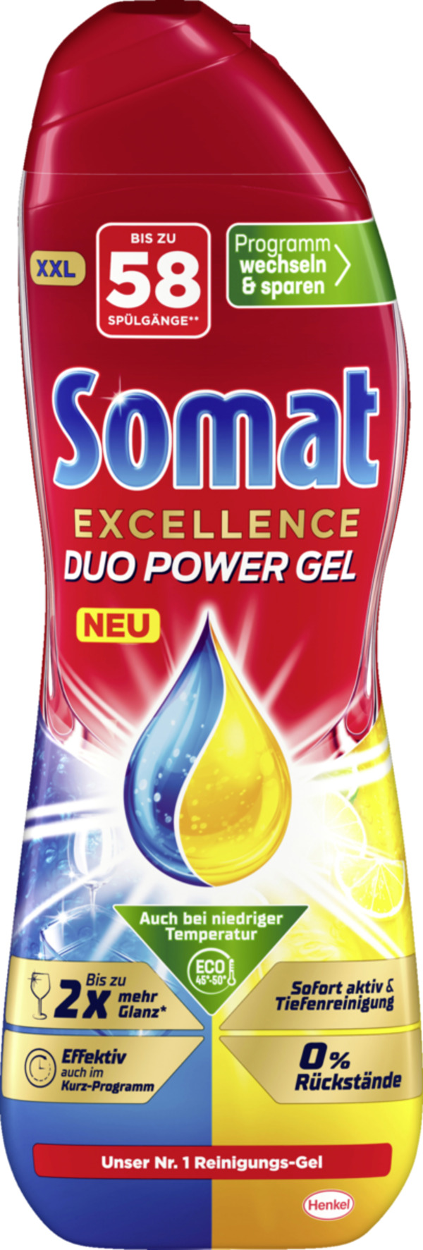 Bild 1 von Somat Excellence Duo Power Gel Zitrone & Limette