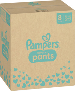 Pampers Baby Dry Pants Gr.8 (19+kg) Monatsbox
