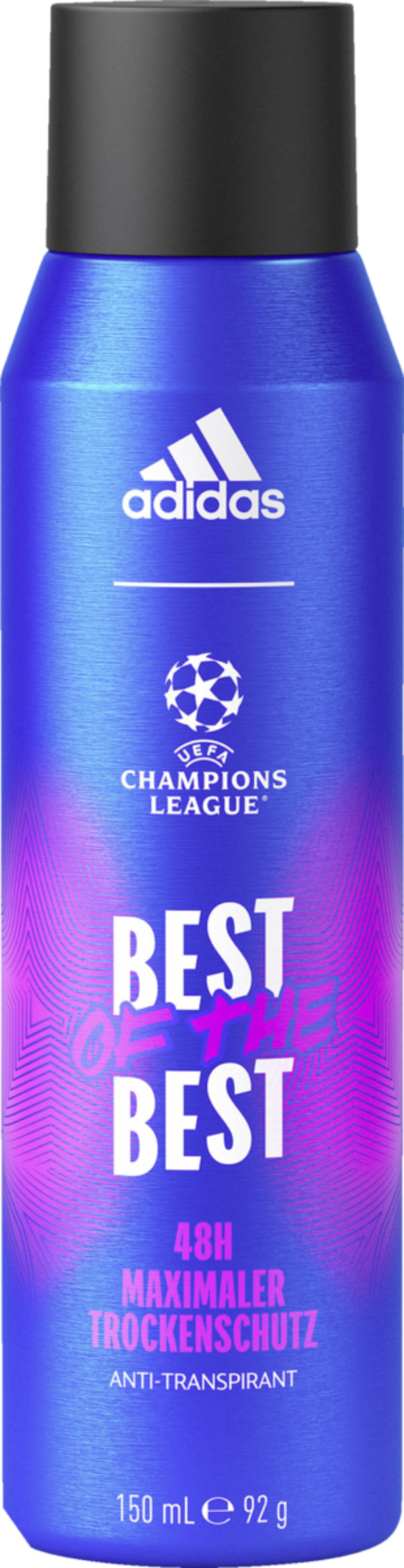 Bild 1 von adidas UEFA Best of the Best Anti-Transpirant
