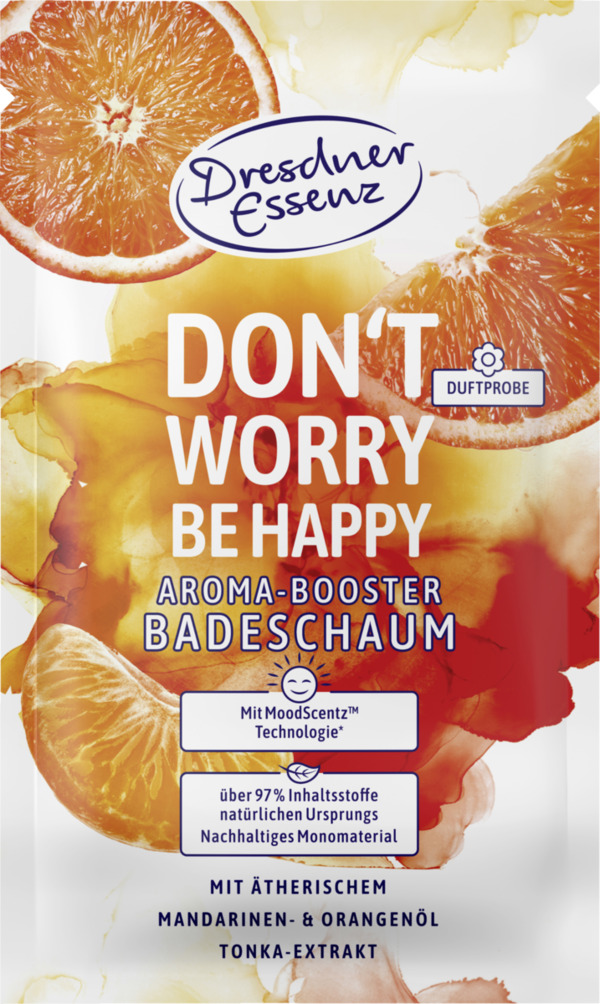 Bild 1 von Dresdner Essenz Aroma-Booster Badeschaum Don´t worry be happy