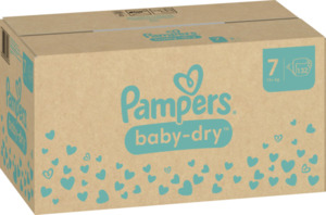 Pampers Baby Dry Windeln Gr.7 (15+kg) Monatsbox