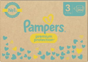Pampers premium protection Windeln Gr.3 (6-10kg) Monatsbox