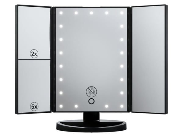 Bild 1 von LIVARNO home LED-Kosmetikspiegel »MKSLK 6 A2«, klappbar