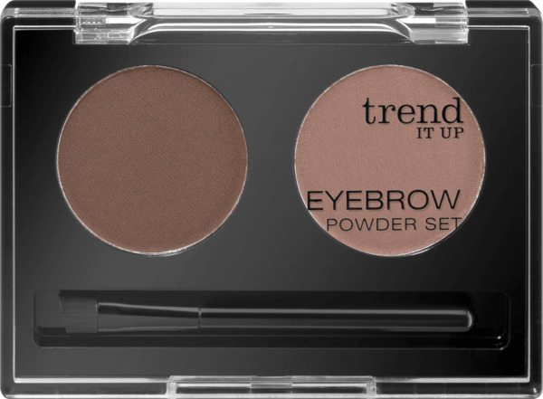 Bild 1 von trend !t up Augenbrauen Eyebrow Powder Set dunkel-braun 030