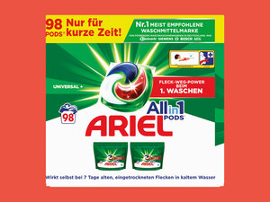 Ariel Waschmittel 98 Wäschen