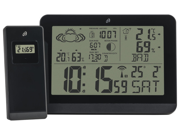 Bild 2 von AURIOL® Design-Funkwetterstation, mit Außensensor