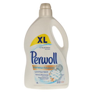 Perwoll Waschmittel flüssig "Renew Advanced White & Fiber" 3 Liter