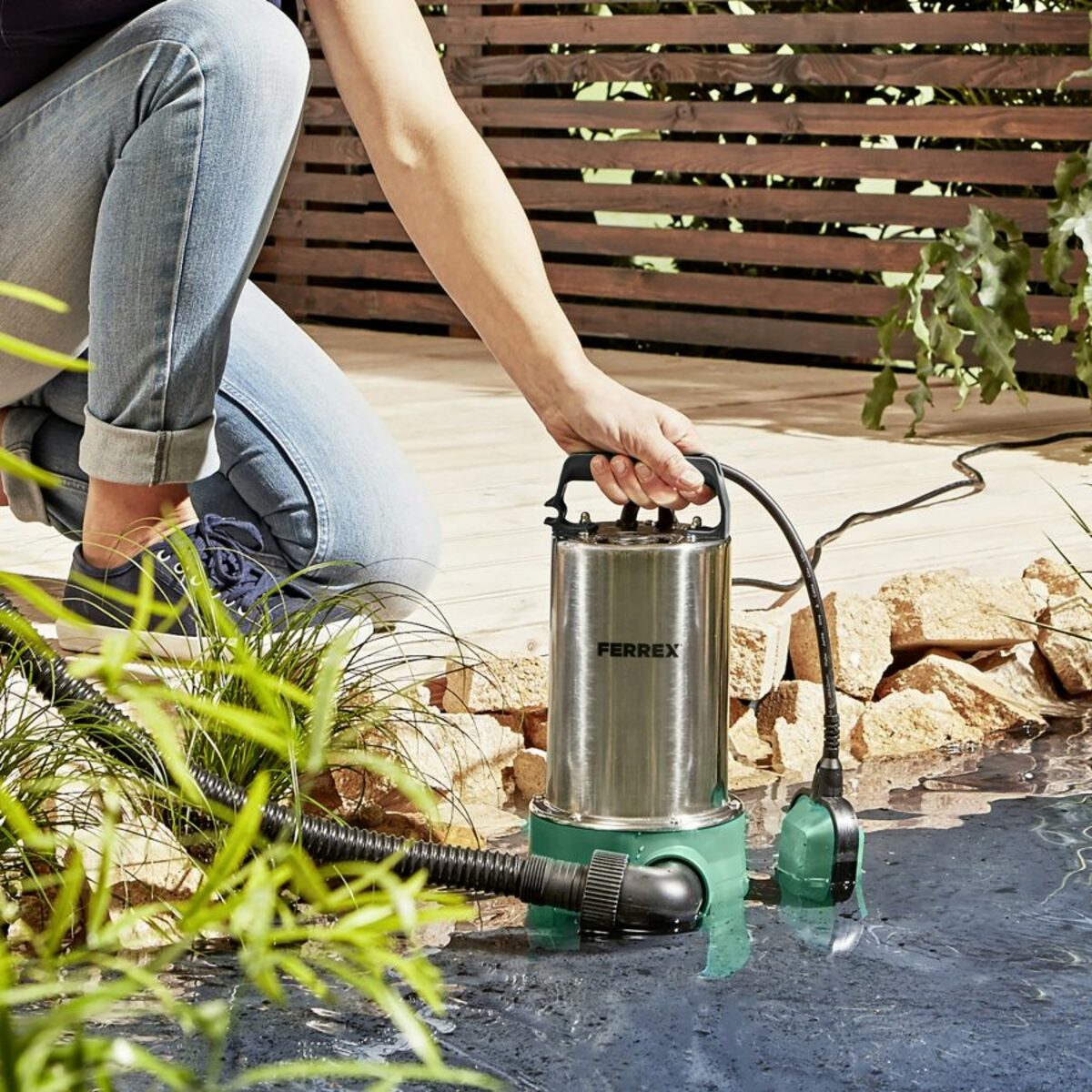 FERREX Tauchpumpe GASP1135 von ALDI Nord ansehen!