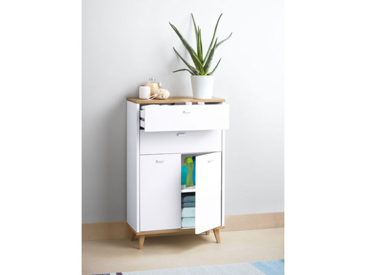 Bild 2 von LIVARNO home Bad-Seitenschrank »Corfu«, modernes Design