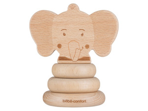 bebeconfort Elefant Stapelspielzeug, aus Buchenholz